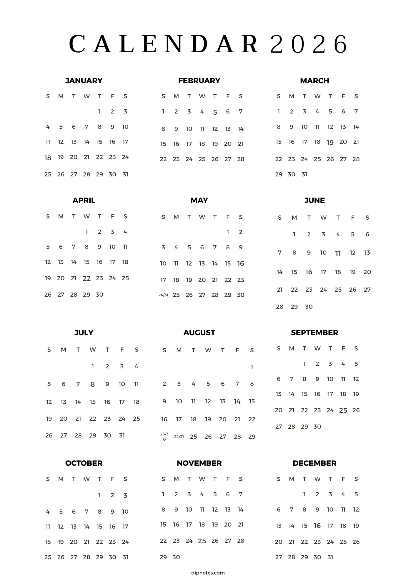 White Minimalist Journal Planner - Image 16