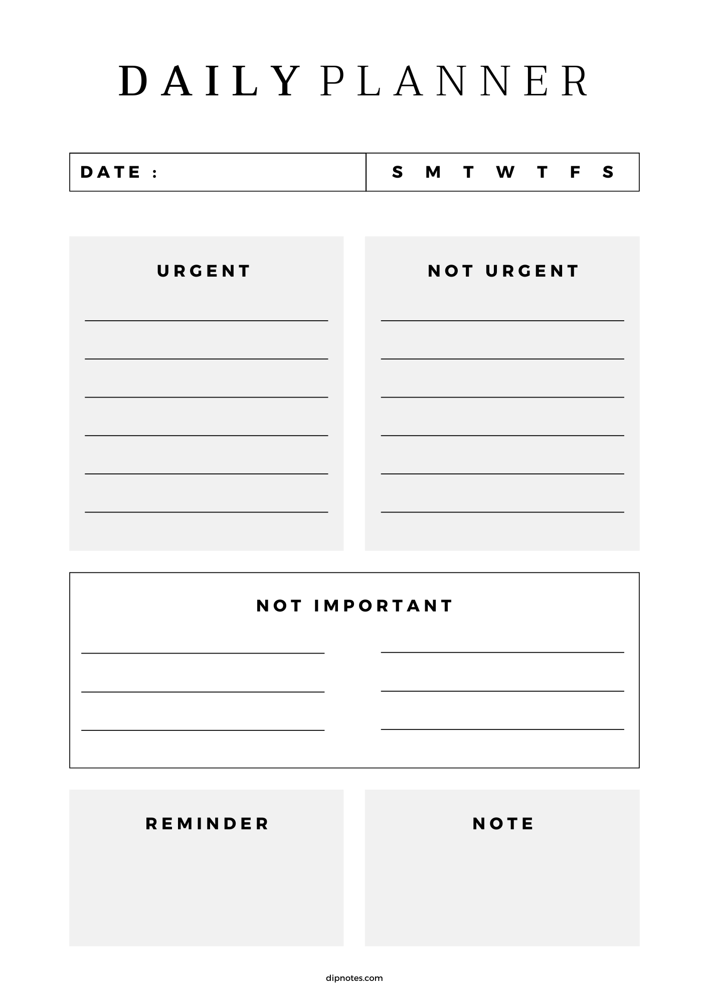 White Minimalist Journal Planner - Image 4