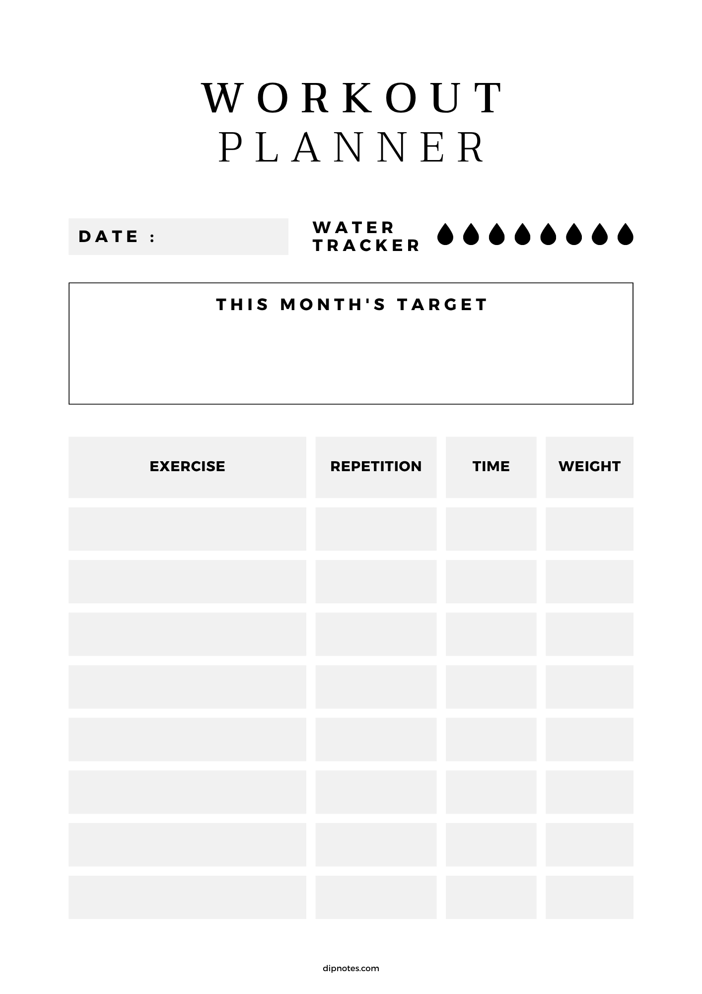 White Minimalist Journal Planner - Image 15